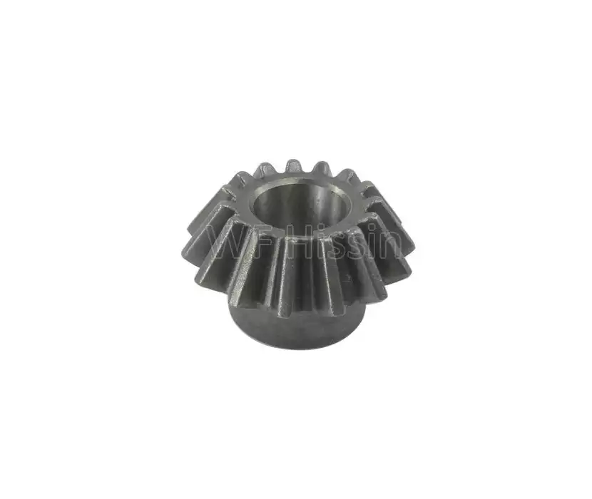 Drum mower pinion